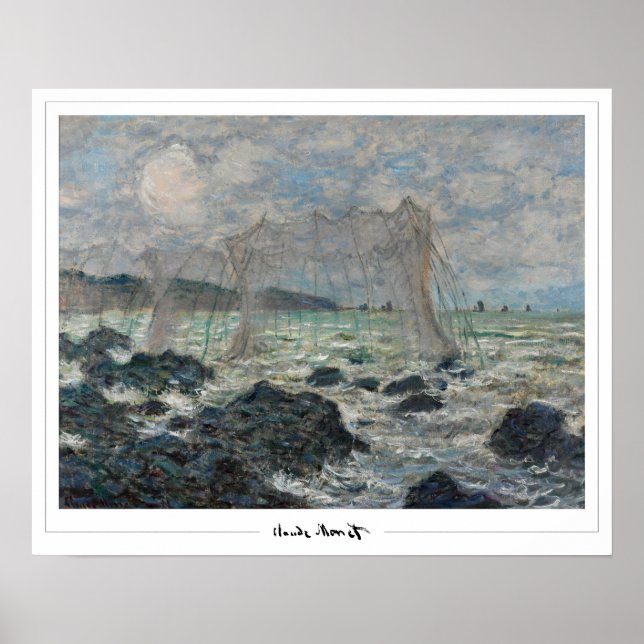 Claude Monet Zedign Art Poster nº 31-2 (Frente)