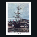 Claude Monet Zedign Art Poster nº 401-2<br><div class="desc">Claude Monet #401-2 (Gmelhor deter Boot No Fecamp 1868) poster de arte e assinatura pela Casa Zedign. Para mais imagens e designs de Claude Monet - Paintings & Drawing Vol 2,  visite https://books.zedign.com/zas/3.html</div>