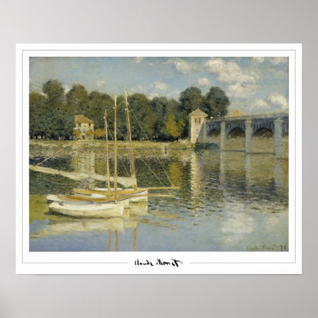 Claude Monet Zedign Art Poster nº 43 (Frente)