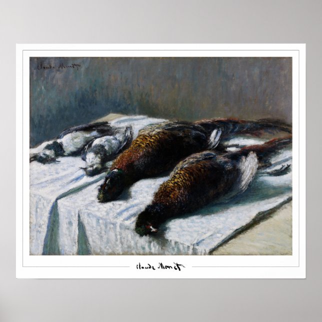 Claude Monet Zedign Art Poster nº 44-2 (Frente)