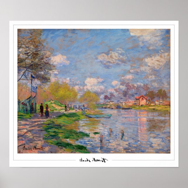 Claude Monet Zedign Art Poster nº 48-2 (Frente)
