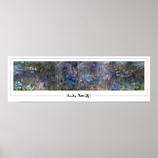 Claude Monet Zedign Art Poster nº 503 (Frente)