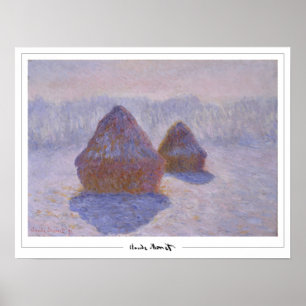 Claude Monet Zedign Art Poster nº 670