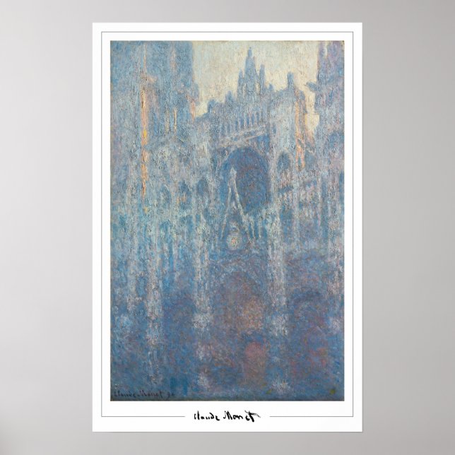 Claude Monet Zedign Art Poster nº 75 (Frente)