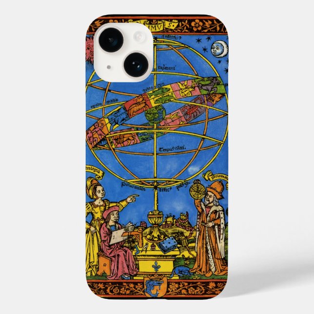 Claudius Ptolomeu Astronomer, Vintage Celestial (Verso)