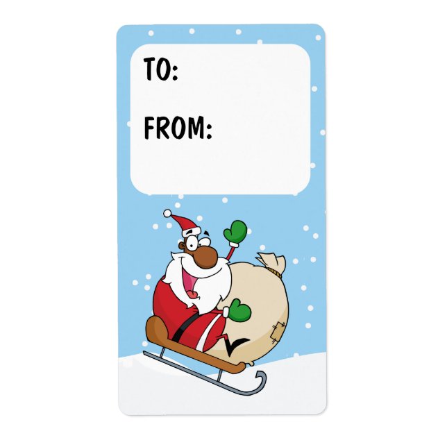 Cláusula Negra sobre a Etiqueta do Presente de Sle (Frente)