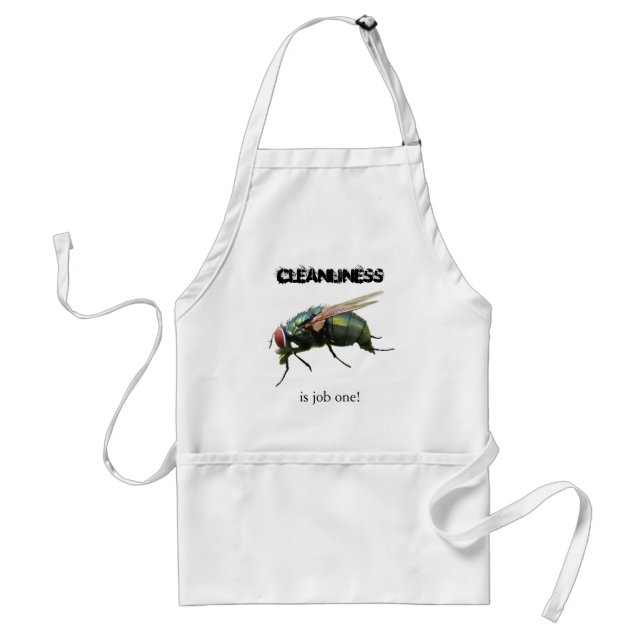 CLEANLINESS, é o primeiro emprego! Avental (Frente)