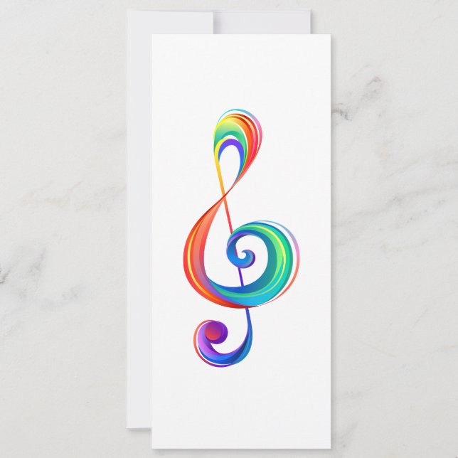 Clef (trecho de arco-íris) (Frente)