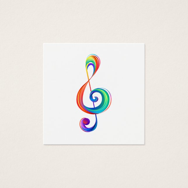 Clef (trecho de arco-íris) (Frente)