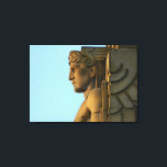 Cleveland B/W Art Deco Canvas<br><div class="desc">Esta imagem icônica é um dos Guardiões da Ponte Art Deco. Esta imagem vem em sépia, preto e branco ou em cores e pode ter texto adicionado para personalizar o trabalho de arte.Este item vem em vários tamanhos até o tamanho médio - além do tamanho médio, a imagem pode ficar...</div>