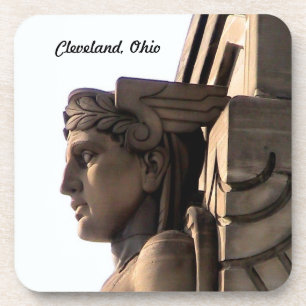 Cleveland Bridge Art Deco Cork Porta copos