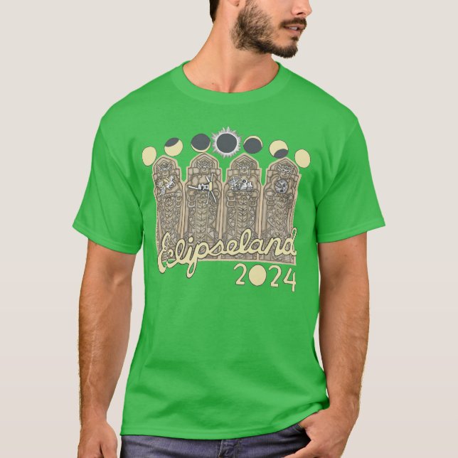 Cleveland Eclipseland T-Shirt (verde) (Frente)