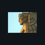 Cleveland OH Art Deco Canvas<br><div class="desc">Esta imagem icônica é um dos Guardiões da Ponte Art Deco. Esta imagem vem em sépia, preto e branco ou em cores e pode ter texto adicionado para personalizar o trabalho de arte.Este item vem em vários tamanhos até o tamanho médio - além do tamanho médio, a imagem pode ficar...</div>