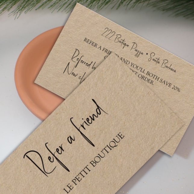 Cliente Consulte uma placa de referência do Kraft  (Criador carregado)