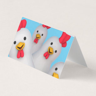 Cliente galinha feliz