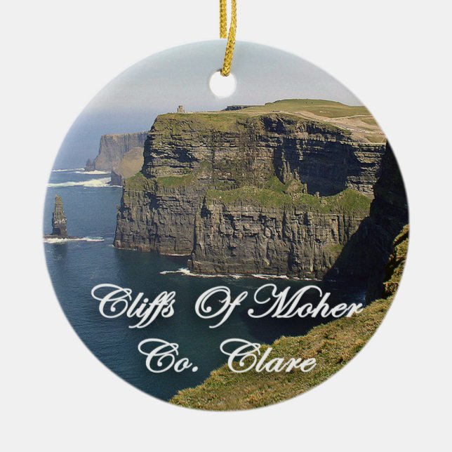 Cliffs Of Moher Ireland, Enfeites de natal, (Frente)