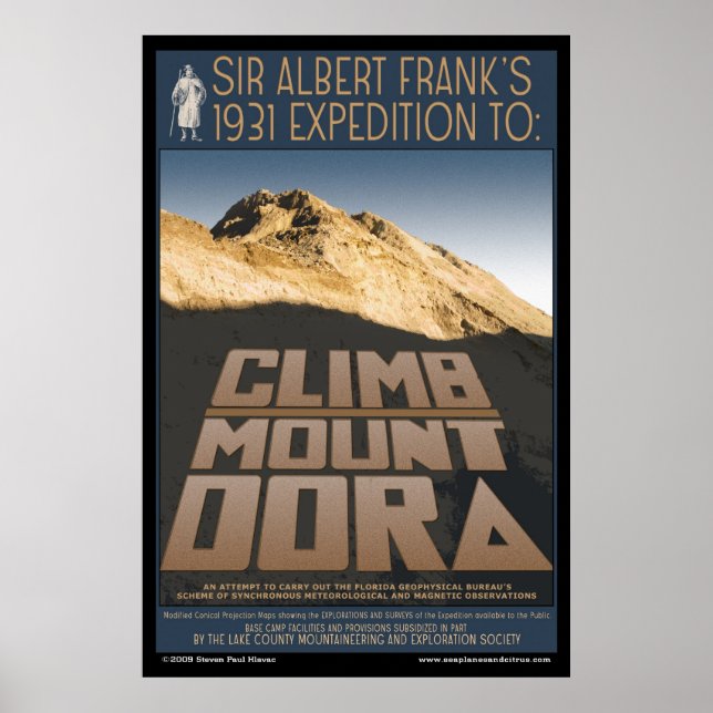 Climb Mount Dora poster (Frente)