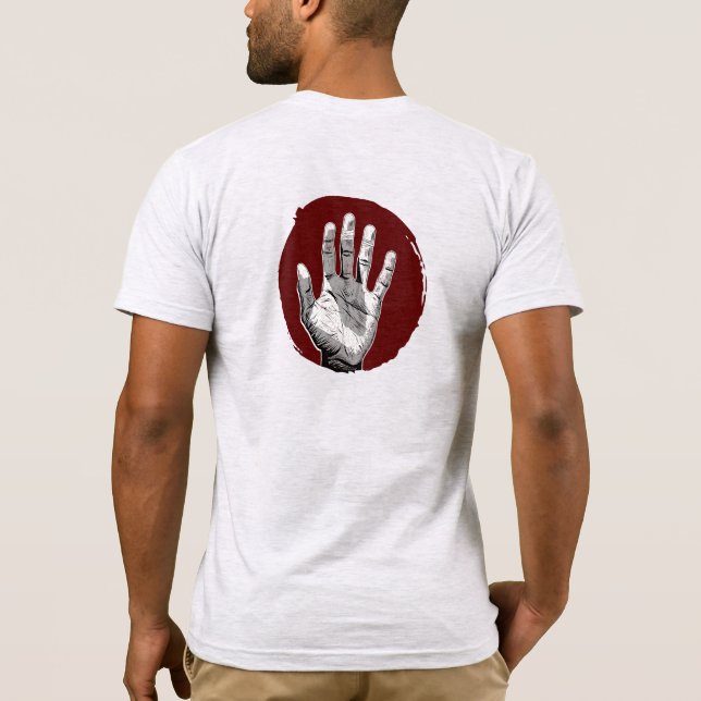 Climbing Hand Rough Edition T-Shirt (Verso)