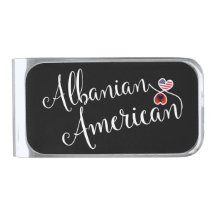 Albanian American Flag Heart, Albânia