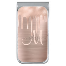 Script de Blush de Metal com Dissipação Dourada de