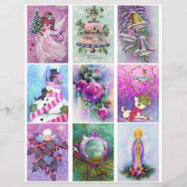 Clipart de Natal Roxo