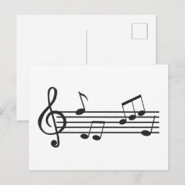 Clipart de notas musicais, doodle de clave de sol