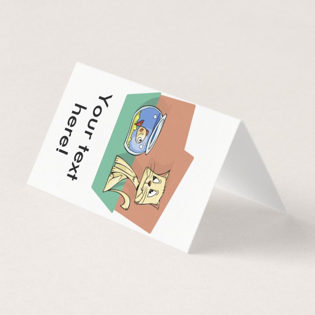 Clipe de gato e de tigela (Frente)