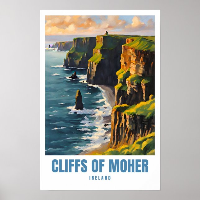 Clipes do Poster de viagens de ilustração da Mãe (Frente)