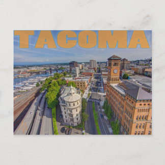 Clocktower e um cartão postal do Pacífico