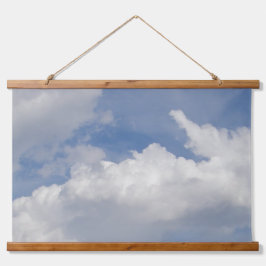Cloud Dreamer Wood Toppped Wall Tapestry