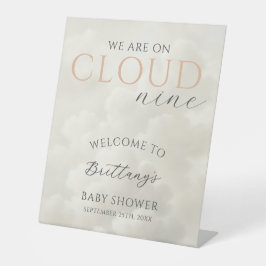 Cloud Nine Clouds Baby Shower Welcome