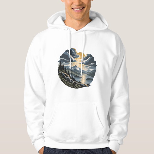 Cloudbreak | Camisola de Moletom Modern Nature (Frente)
