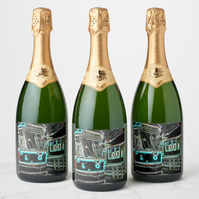 CLRV Neon at stn Wine Bottle Set (6 pk) (Garrafas)