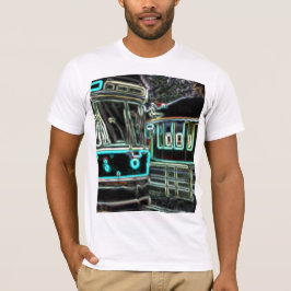CLRV Neon na T-Shirt de curta distância