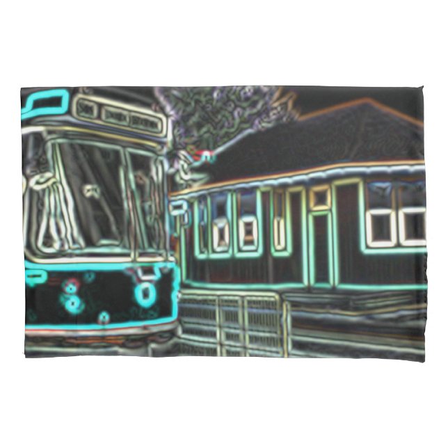 CLRV Neon no stn Standard Size Pillowcase (Frente)