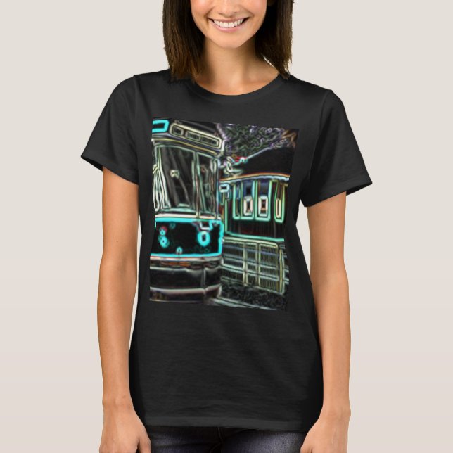 CLRV Neon no stn Womens Basic T-Shirt (Frente)