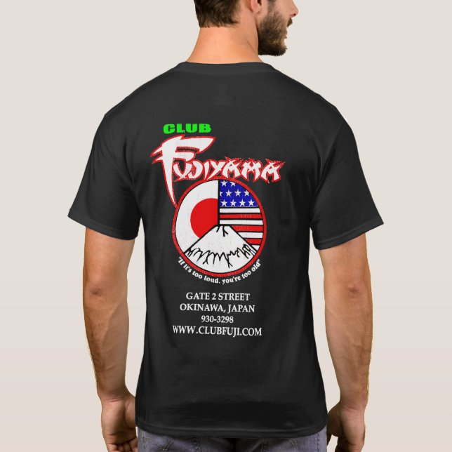 Club Fujiyama T-Shirt (Verso)