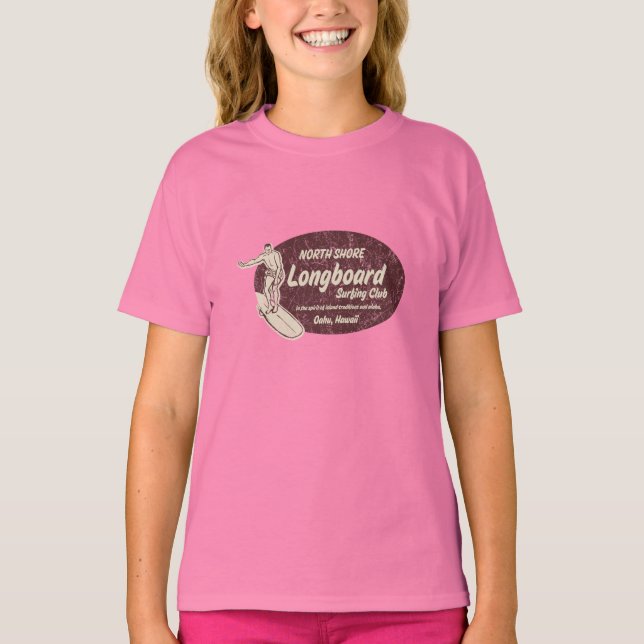 Club Surfing Vintage T-Shirt (Frente)