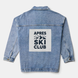 Clube Apres Ski Logotipo Montanha - Inverno Mascul