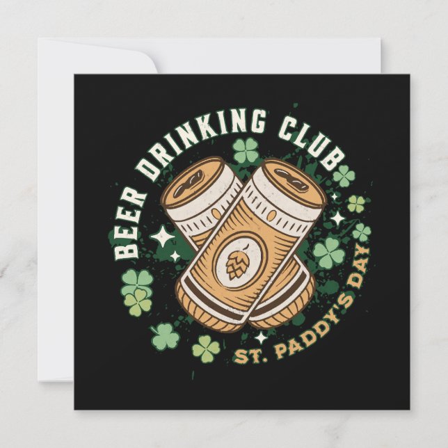 Clube de Bebedores de Cerveja Dia de São Patrício (Frente)