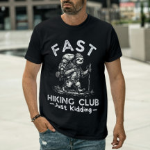 Clube de Caminhada Rápida Brincadeira Camisa Engra