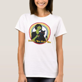 Clube de Lady Gato Sem Fios - Retro - T-shirt