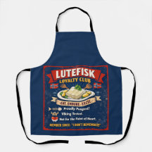 Clube de Lealdade ao Lutefisk Avental Norueguês