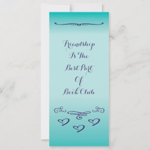Clube de Livro - Marcador de Livro de Amizade