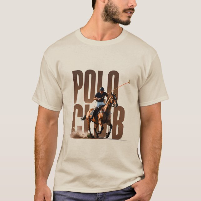 Clube de Polo Luxo Gráfico Equestre  (Frente)
