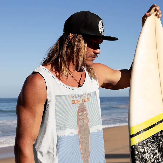 Clube de Surf da Ilha Vacnouver 1965 T-Shirt (Criador carregado)