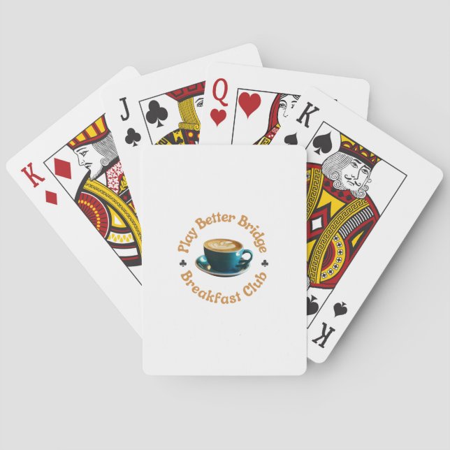 Clube do Café Cartas de Baralho (Verso)