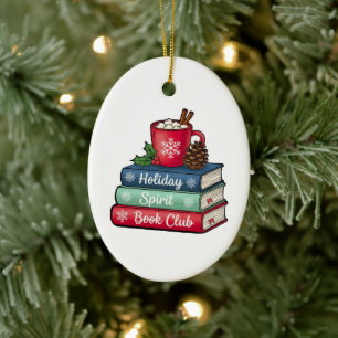 Clube do Livro Espírito de Natal Enfeite Amantes