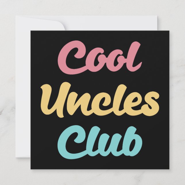 Clube dos Tios Legais II (Frente)