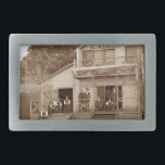 Clube Fox River Club, de 1880, Pesca Elgin<br><div class="desc">Estes produtos são feitos com uma fabulosa fotografia antiga que tem mais de 125 anos! O original é um vidro negativo que foi escaneado e limpo um pouco num programa Foto. O toning de sepia foi adicionado ao processamento poste. Esta imagem nos leva a tempos mais simples. A origem desta...</div>